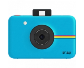 Моментальная фотокамера Polaroid Snap синяя + 10 картриджей